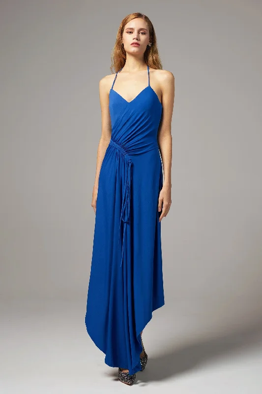 Asymmetrical High-Low Knitted Fabric Bridesmaid Dress CB0424 Bright color unclassified dresses Asymmetrical High-Low Knitted Fabric Bridesmaid Dress CB0424 Bright color unclassified dresses