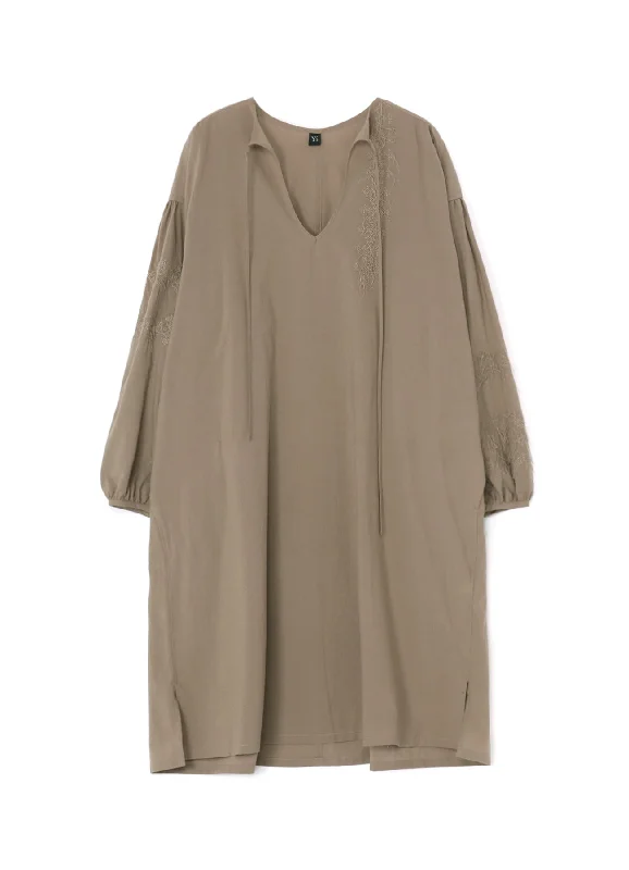 POWDER SNOW WASH COTTON TUNIC-STYLE DRESS Vintage unclassified dresses
