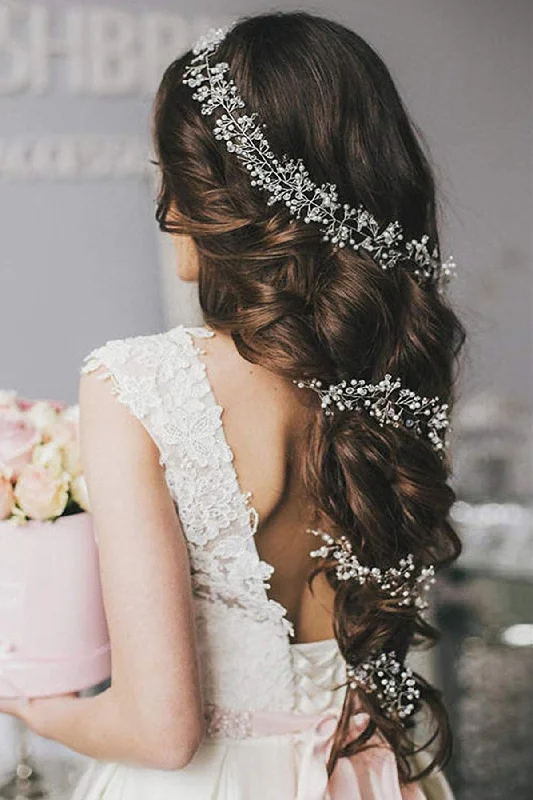 Alloy Headbands with Rhinestone CH0404 High-end unclassified dresses