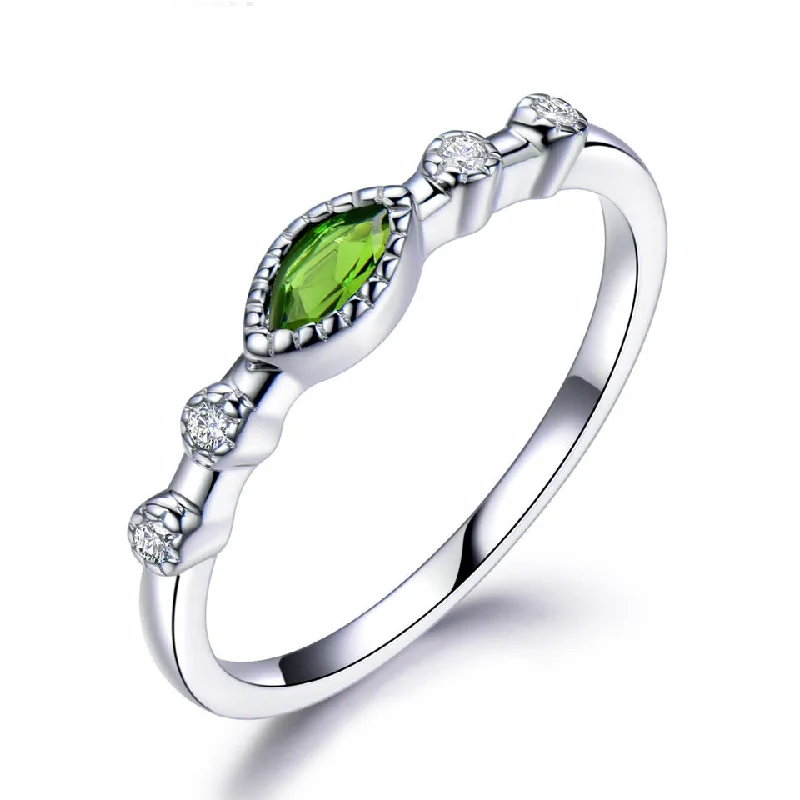Oval green stone ring set with diamond 659746961887 Beach unclassified dresses