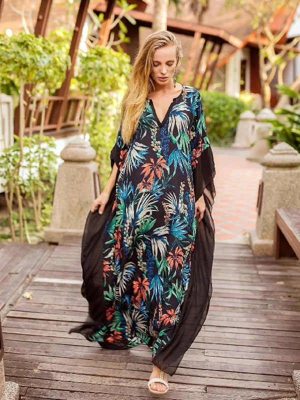 JuliaFashion-Just Me And You Printed Boho Dress Elegant evening unclassified dresses