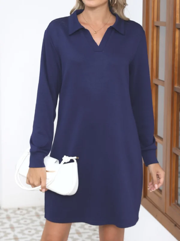 Johnny Collar Long Sleeve Dress Best maxi dresses for elegant looks