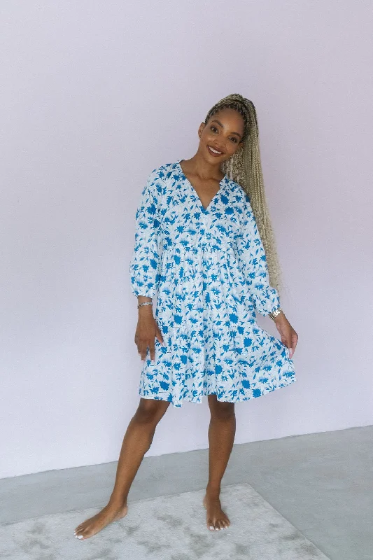 Poppy Dress (short) - Floral High-end floral dresses