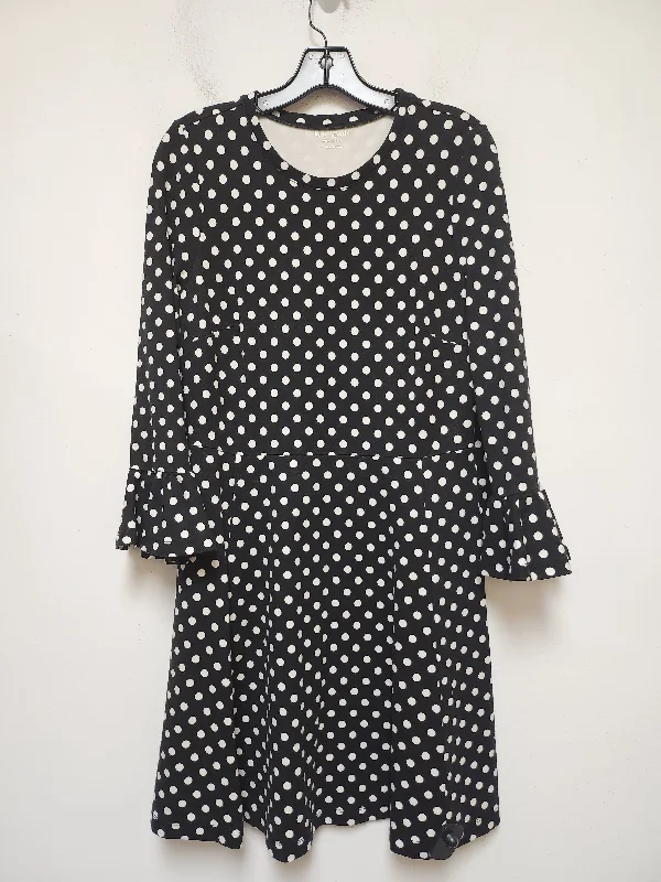 Dress Casual Short By Kate Spade In Polkadot Pattern, Size: L--Floral A-line Skirt